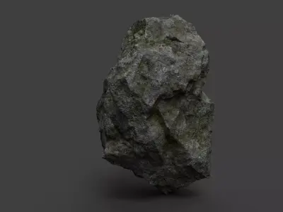 Rock 7-3 Low-poly 3D model