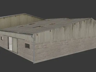 Ferme Bretonne - Breton farm 3D model