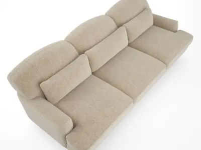 De Padova - Raffles Sofa - three-seater sofa 3D model
