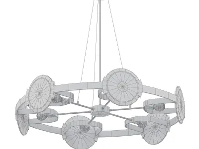 AMARI CHANDELIER 3D model