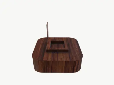 Window And Table 3D model