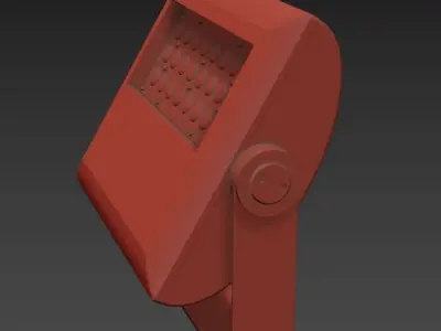 Outdoor industrial Lighting Module  8 3D model