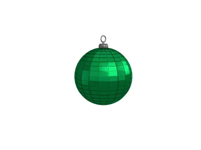 Disco Ball v1 003 Low-poly 3D model