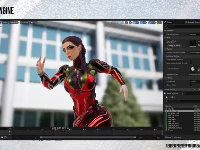 BABYPOOL Low-Poly Game Ready PBR 3D Character Low-poly 3D model