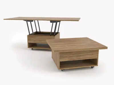 Table Coffee Como by Zegen 3D model