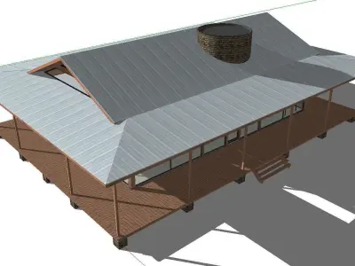 Creative Design-Holiday Cabin-0133 3D model