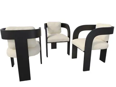 Modern Living Room Furniture Set 3D Model Pack purchase