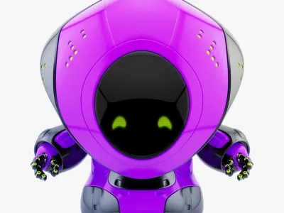 Pirate bot IV 3D model
