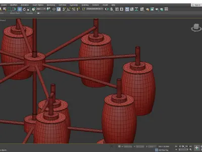 Greenwich 82007 Arteriors Home Low-poly 3D model