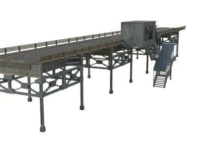 Railway Bridge 3D model