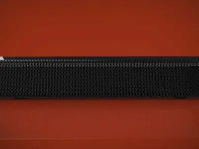Bluetooth Wireless Soundbar Low-poly 3D model
