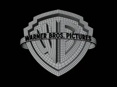 Warner Brothers Pictures Shield 2024 3D model