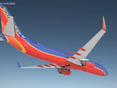  Southwest Airlines Boeing 737-900 with Interior 