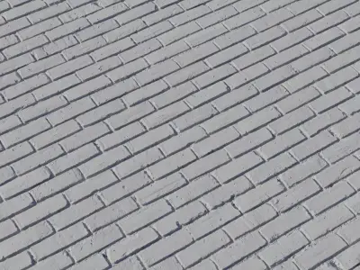 Aged Dark Red Brick Pavement  Texture