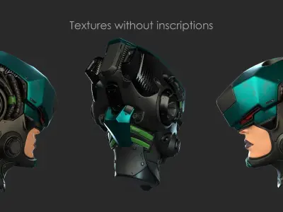 Helmet 03 01 3D model