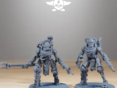 Scavenger Junkbots Builder Kit 3D print model