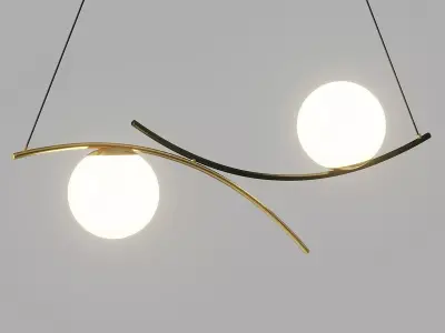 Vida Suspension Light 3D model