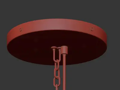 Industrial WHEEL Pendant by DRLIGHT 3D model purchase