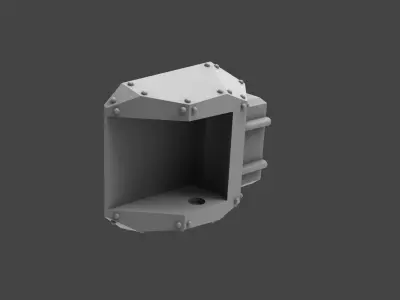 Armored Might - Large Sponsons - Omni Slot 3D print model