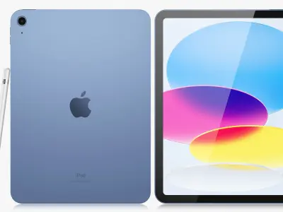  Apple iPad 10th generation 3D model
