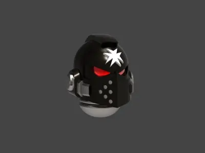 Modular Templar Helmets 3D print model