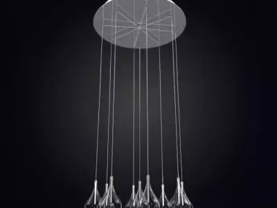 Modern Lighting Fixture 3D model purchase