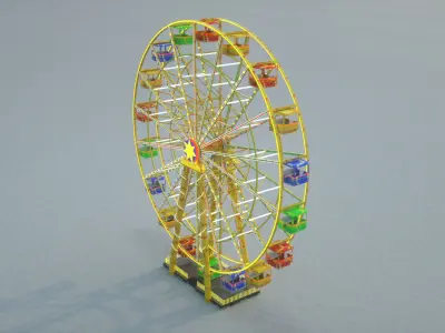 Ferris Wheel  3D model