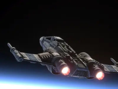 T-62 Convor  - Star Wars 3D model