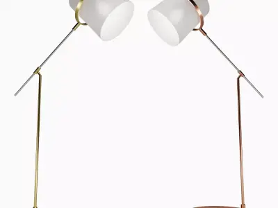 Floor lamp 4 3D model