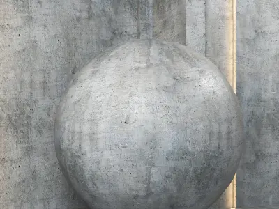 4K Concrete Wall and Floor Textures Vol 6 - Seamless PBR  Texture