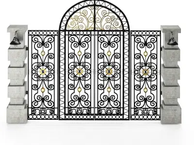 gate door  3D model