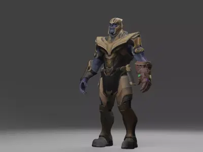 THANOS 3d model character 3D model