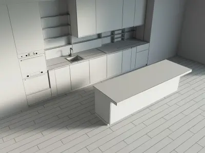 72-Kitchen12 texture 6 3D model