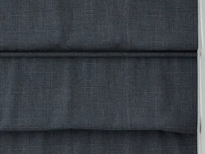 Roman blinds 12 3D model