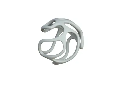 SciFi Cube Object No 33439 Low Poly Shape Texture