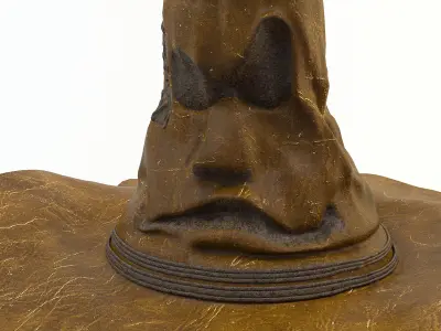 harry potter Sorting Hat 3d model 3D model