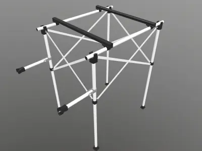 Outdoor portable folding 3D model