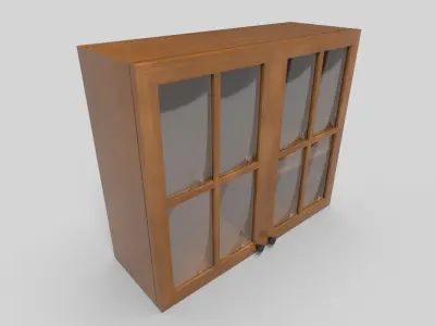 Kitchen Cabinet CG2 3D model