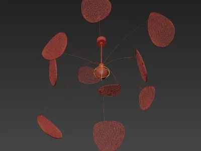 Suspension Screen 3D model