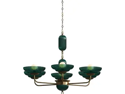 Verde Chandelier by Kalco Lighting 3D model