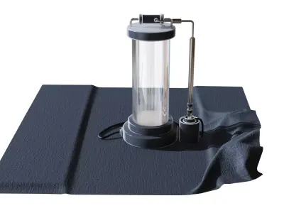 Sci-fi capsula 2 Low-poly 3D model