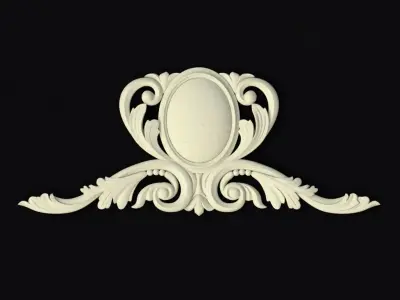 dekor ornate ornament 3D model shop