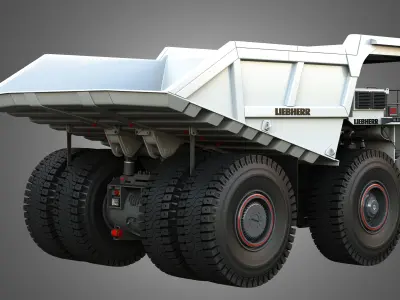 T274 - Off-Highway - Mining Dump Truck 3D model