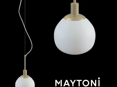 Pendant Lamp Erich MOD221-PL-01-G Maytoni Modern Free 3D model