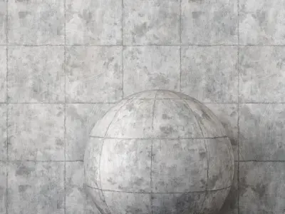 4K Seamless PBR Wall and Floor Tiles Textures - 2 Patterns  Texture