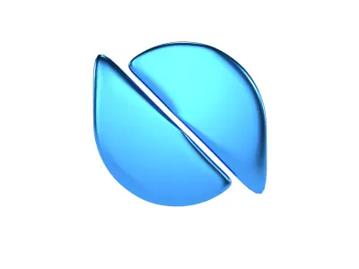 Ontology Coin v2 006 Low-poly 3D model