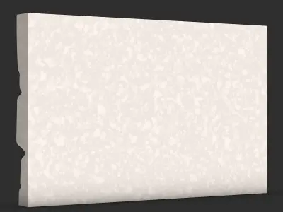 Low Poly Fieldstone Wall Prop 3D print model