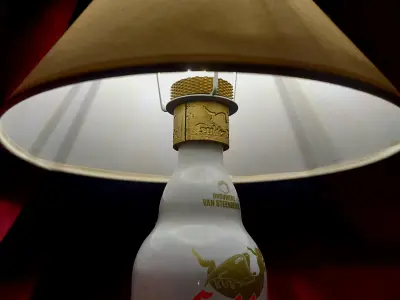 Lampshade Adapter For Beer Bottles Free 3D print model