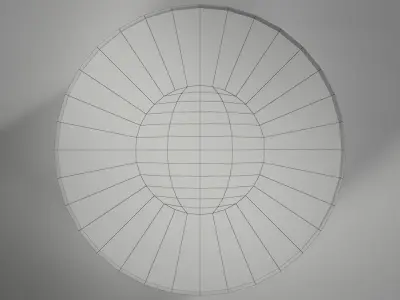 Old Quality Street Chocolate Sweet Tin Low-poly 3D model