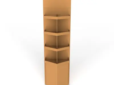 Point of Sale Cardboard Display Stand Texture